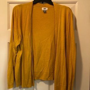 Old Navy Love the mustard color cardigan